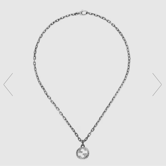 Men’s Gucci Sterling Silver Necklace - Picture 2 of 2